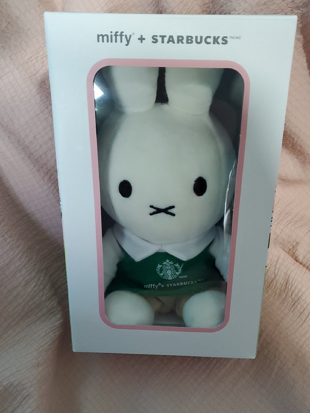 Miffy x Starbucks Plush Bunny in White and Green